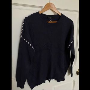 Dark Blue Navy Sweater